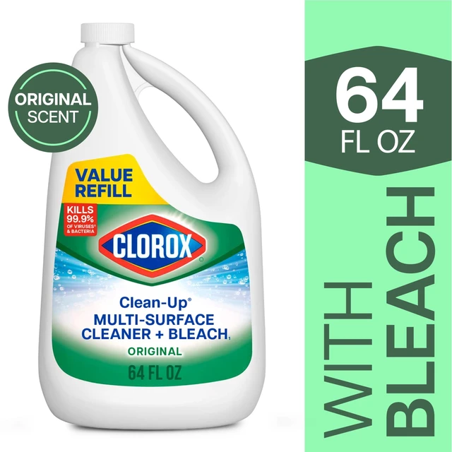 Main image of Clorox Clean-Up All Purpose Cleaner Refill with Bleach, Original, 64 fl oz