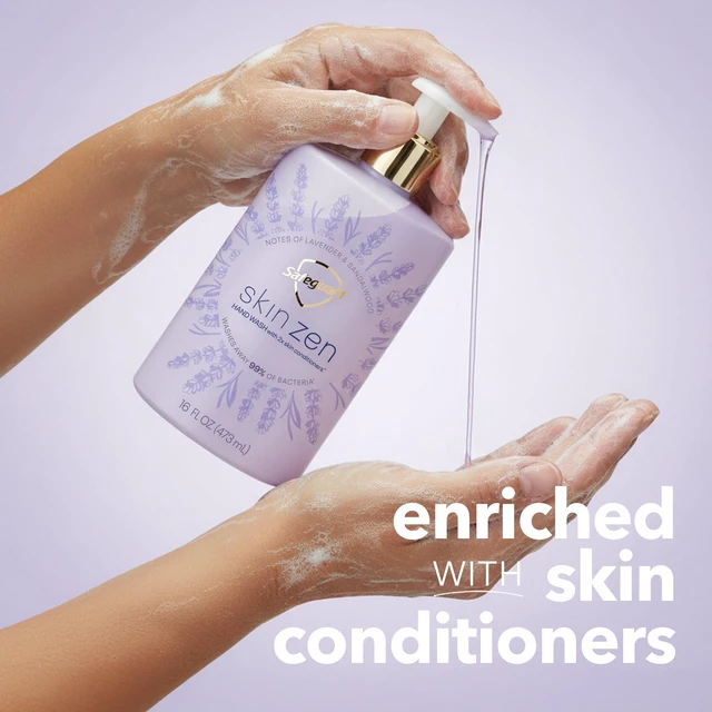 Alt view image 2 of 5 - Safeguard Skin Zen Liquid Hand Soap, Lavender & Sandalwood, 16fl oz