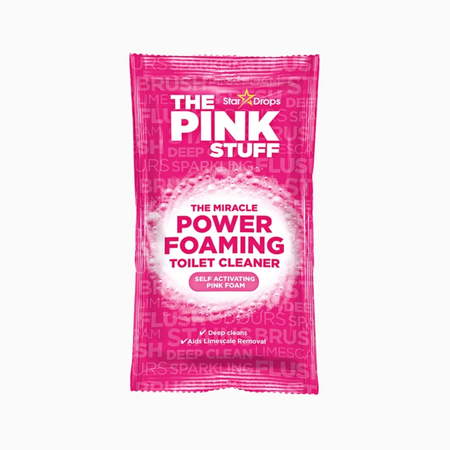 Alt view image 2 of 5 - The Pink Stuff Miracle Power Foaming Toilet Cleaner, Self-Activating Formula, Stain Remover, 3 Treatments, 10.5oz