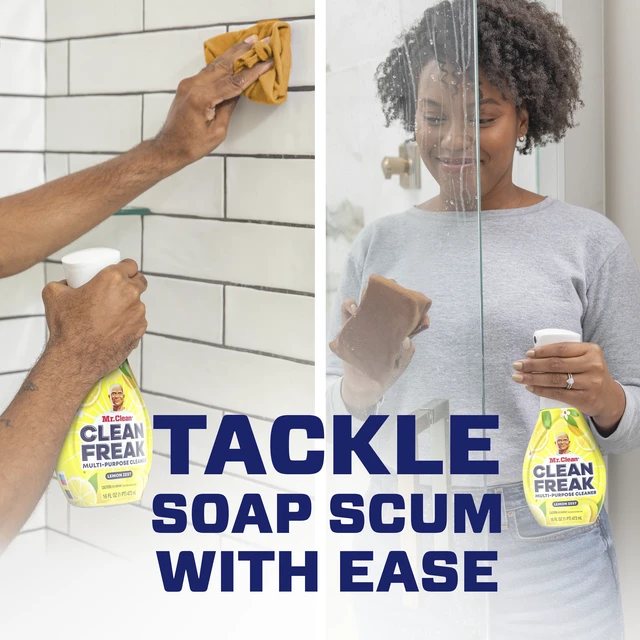 Alt view image 6 of 7 - Mr. Clean Clean Freak Citrus Anti-Bacterial All Purpose Cleaner Spray, 16 fl oz
