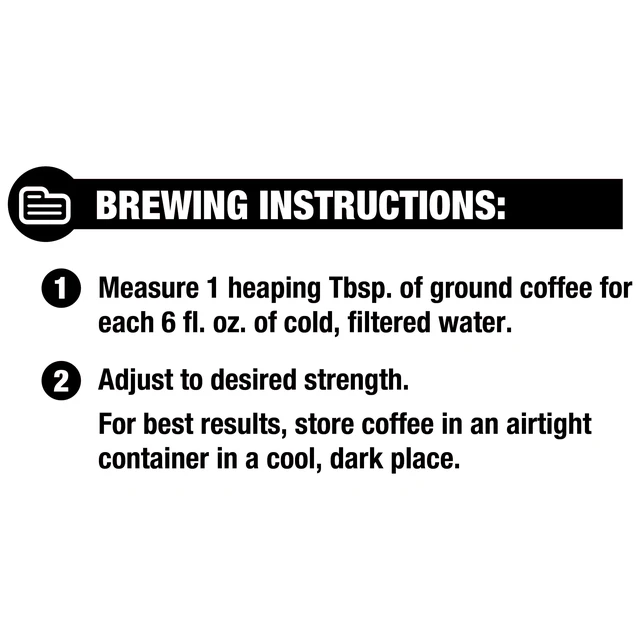 Alt view image 3 of 6 - Decaf Classic Medium Roast Ground Coffee Great Value 9.6oz