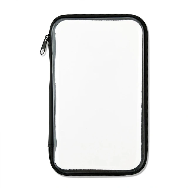 Alt view image 6 of 7 - Pen+Gear Zipper Pencil Case, Black
