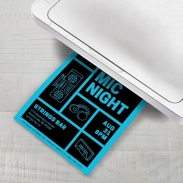 Alt view image 4 of 5 - Pen+Gear 24lb Assorted Neon Copy Paper, 8.5 x 11 Inches, 100 Sheets