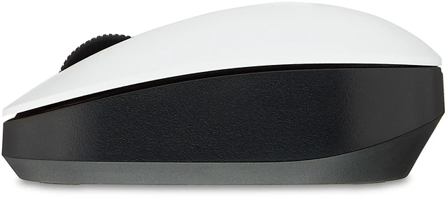 Alt view image 5 of 6 - Onn Wireless Travel Mouse with 3 Buttons and Scroll Wheel and Wireless USB Receiver, White