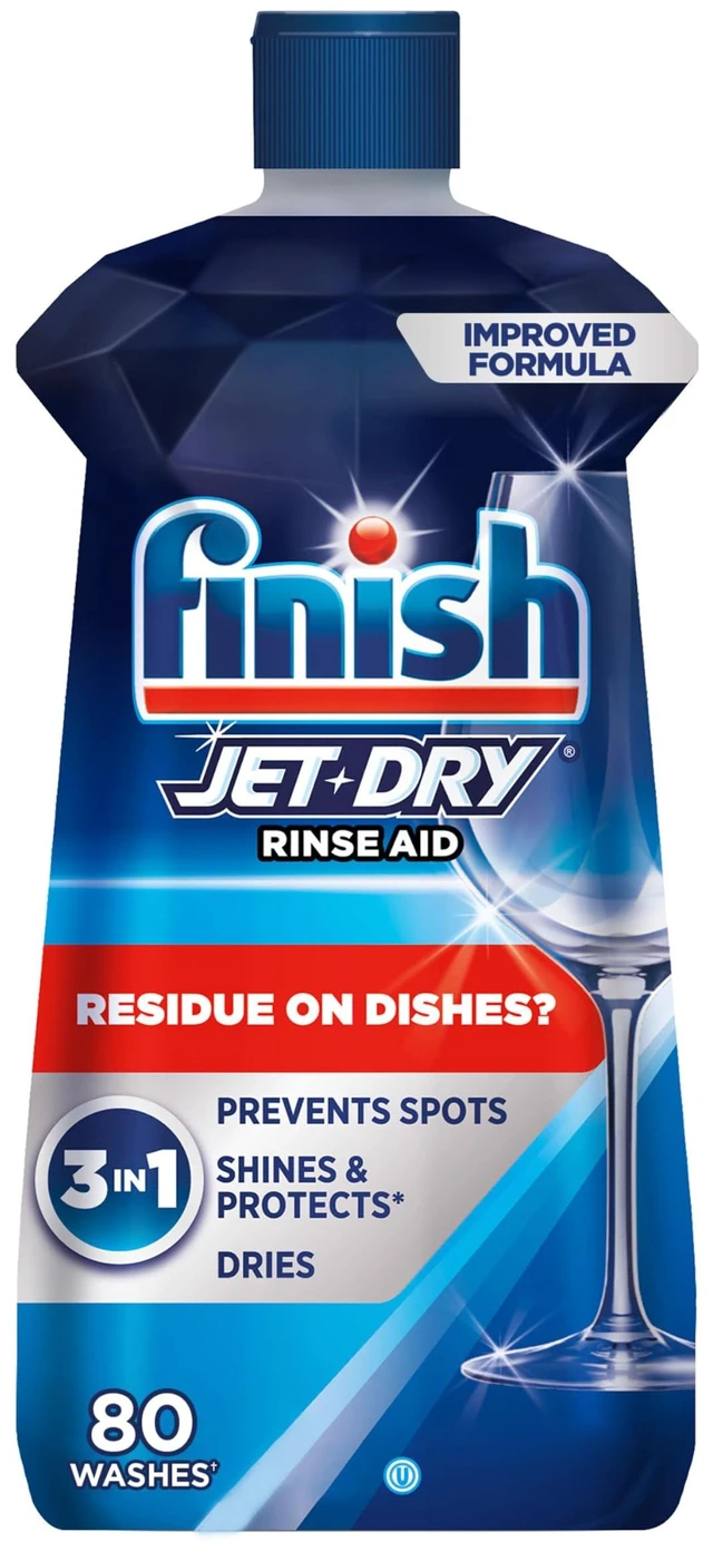 Main image of Finish Jet-Dry Dishwasher Rinse Aid and Drying Agent, 8.45oz