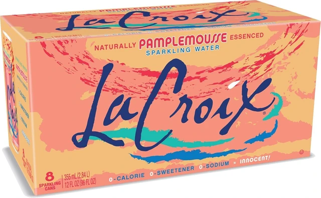 Main image of La Croix Sparkling Water Grapefruit 96oz Pack of 8