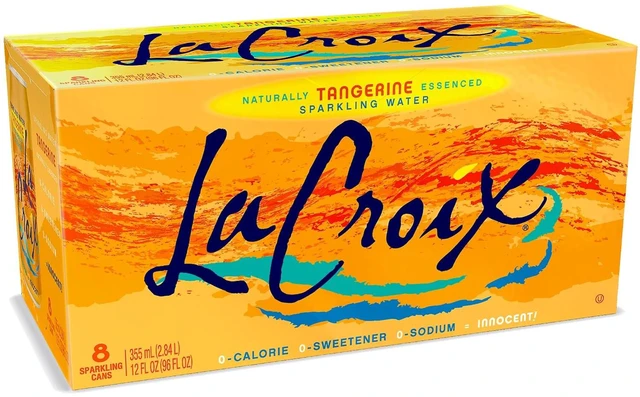 Main image of La Croix Sparkling Water Tangerine 12 Fl Oz 8-Pack