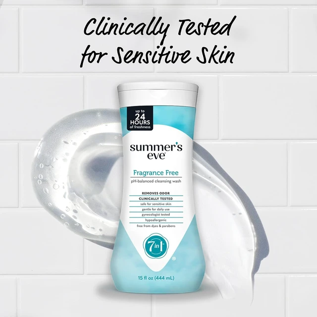Alt view image 5 of 6 - Summer's Eve All-Over Daily Feminine Wash, Fragrance Free, 15 Fl Oz