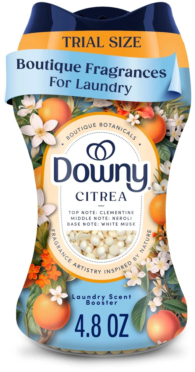 Main image of Downy Boutique Botanicals In Wash Laundry Scent Booster Beads, Citrea Scent, 4.8 oz
