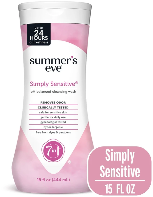Main image of 15 Oz Summer's Eve Simply Sensitive All-Over Daily Feminine Wash