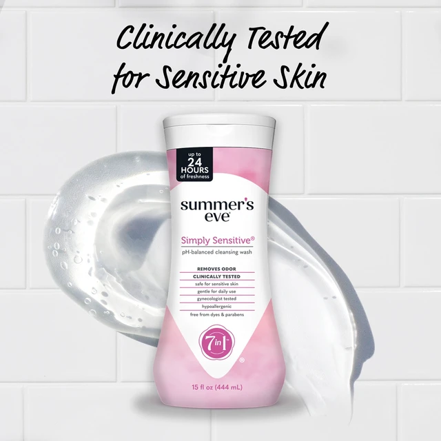 Alt view image 2 of 6 - 15 Oz Summer's Eve Simply Sensitive All-Over Daily Feminine Wash