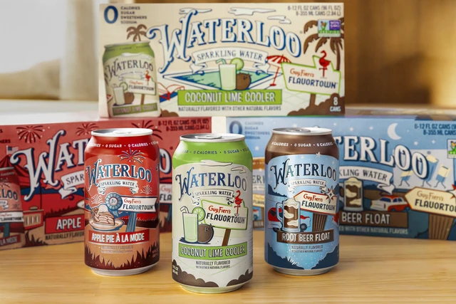 Alt view image 3 of 6 - Waterloo Sparkling Water, Coconut Lime Cooler, 12 fl oz, 8 Pack Cans