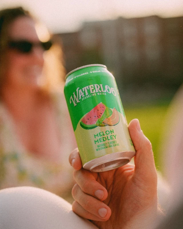 Alt view image 3 of 5 - Waterloo Sparkling Water Melon Medley 12 fl oz 8 Pack Cans