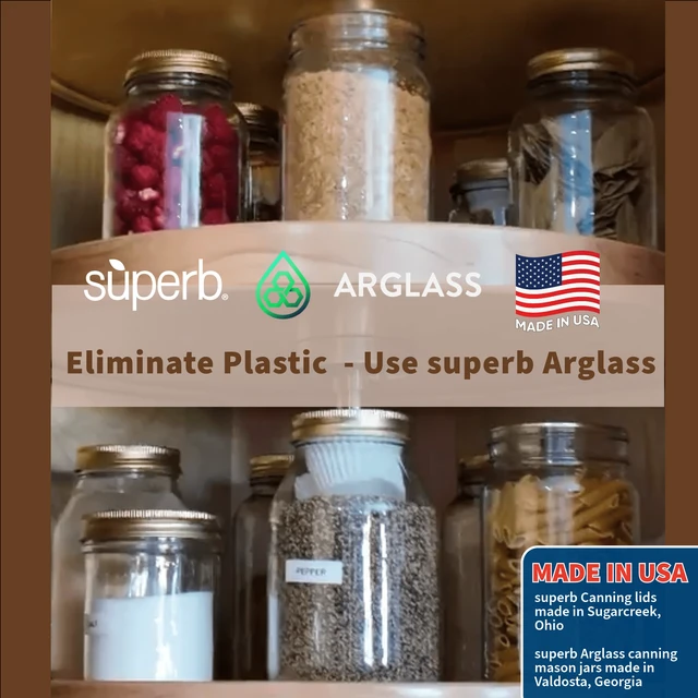 Alt view image 2 of 3 - Superb 12-Pack Wide Mouth One-Piece Replacement Mason Jar Lids for Canning and Preserving, Fits All Brands Wide Mouth Mason Jars