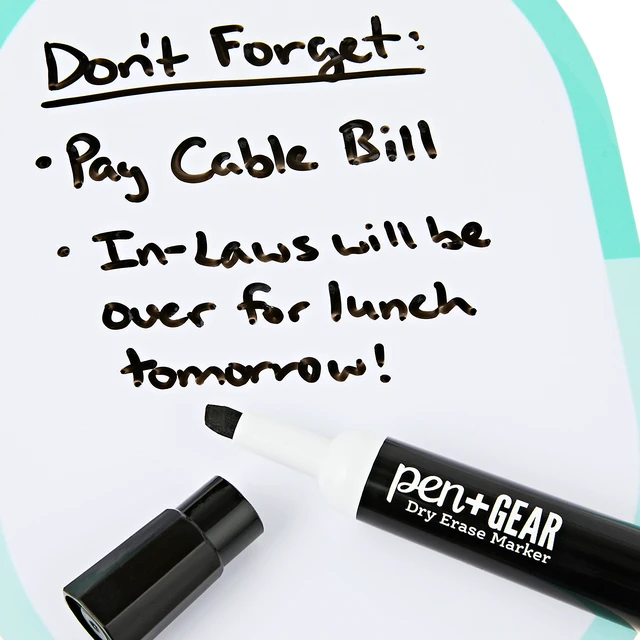 Alt view image 5 of 5 - Pen+Gear Dry Erase Marker Kit, Chisel Tip, Assorted Colors, 7 Pieces