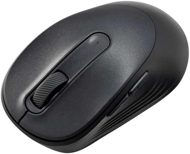 Alt view image 2 of 6 - onn Silent Wireless Mouse, 1600 DPI, 5 Buttons, Gray Stone