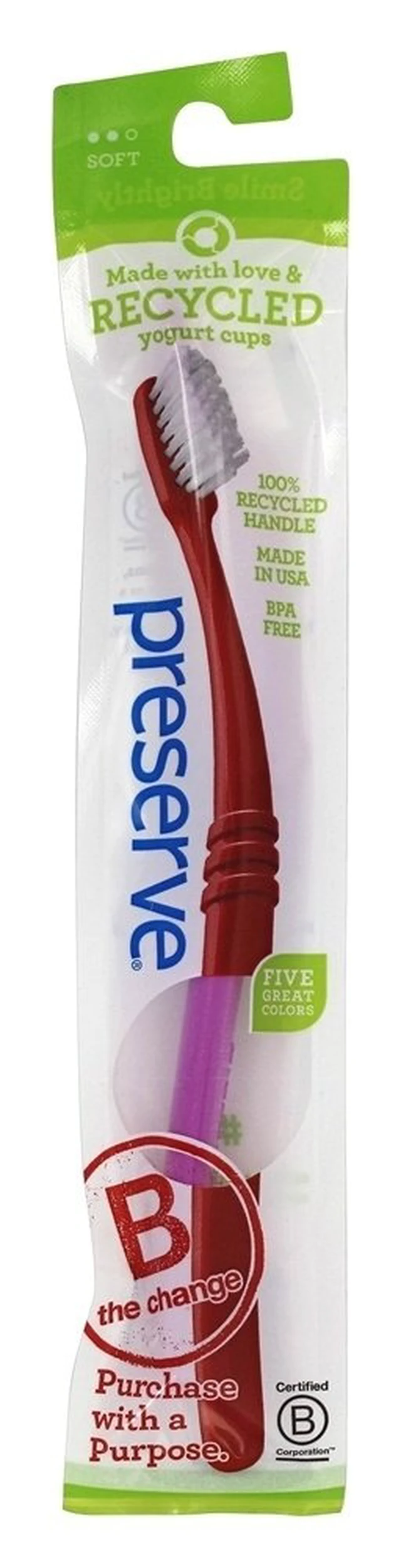 Alt view image 2 of 4 - Preserve Adult Soft Toothbrush, 1 Each