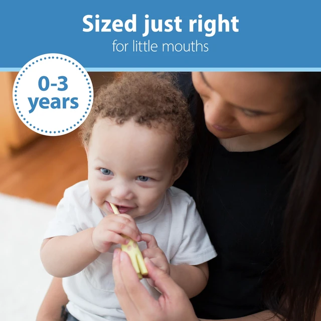 Alt view image 4 of 6 - Dr. Brown's Infant-to-Toddler Toothbrush, Giraffe