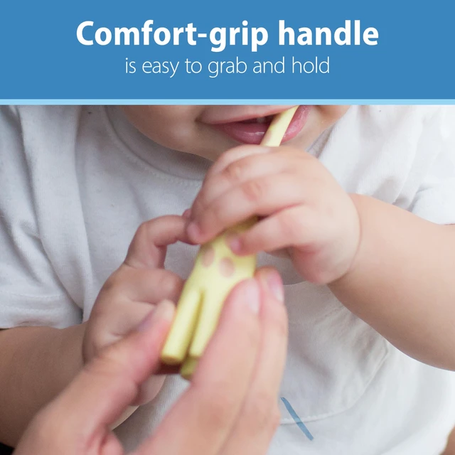 Alt view image 5 of 6 - Dr. Brown's Infant-to-Toddler Toothbrush, Giraffe