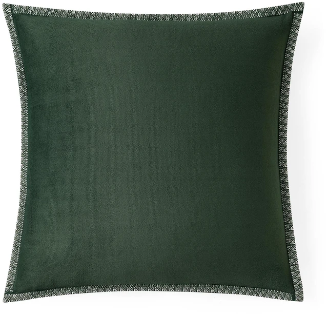 Main image of Pawz 20"x20" Pine Green Decorative Plush Fleece Soft Accent Pillow for Adults and Teens