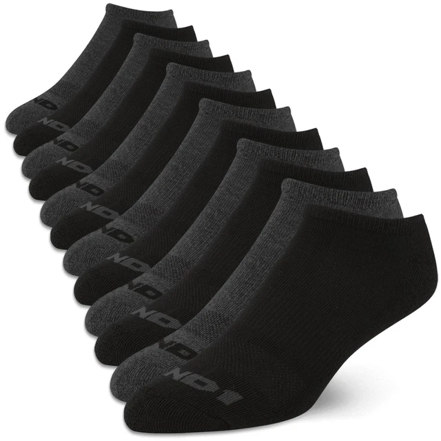 Main image of AND1 Men's Cushion No Show Socks, 12 Pack