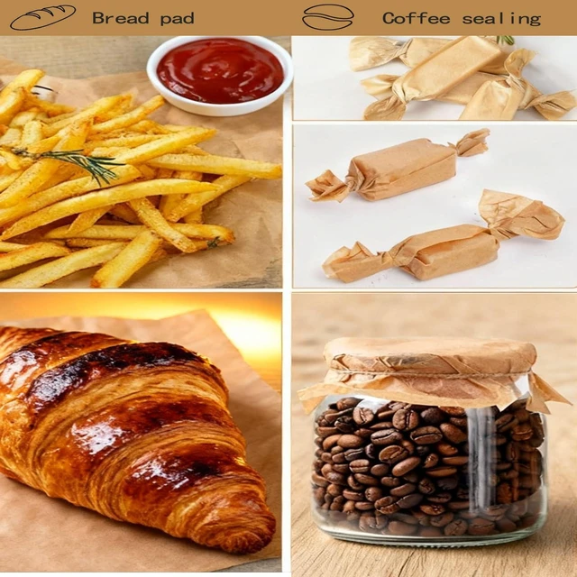 Alt view image 6 of 7 - 100 PCS Hamburger Patty Paper 6x6 Non-Stick Parchment Squares, Burger Press, Cookies, Microwave, Oven, Freezer