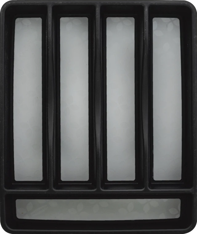 Alt view image 3 of 5 - Rubbermaid Silverware Organizer, Small, Black