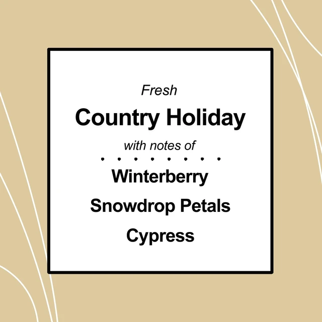 Alt view image 5 of 7 - Mainstays 14oz 3-Wick Ombre Wrapped Country Holiday Scented Jar Candle