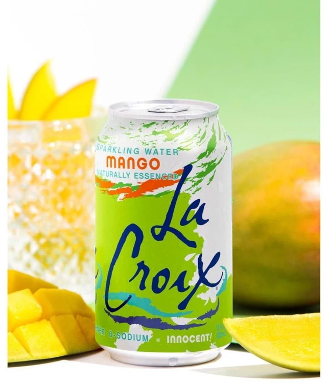 Alt view image 3 of 5 - LaCroix Sparkling Water Mango 2/12 Packs 12oz
