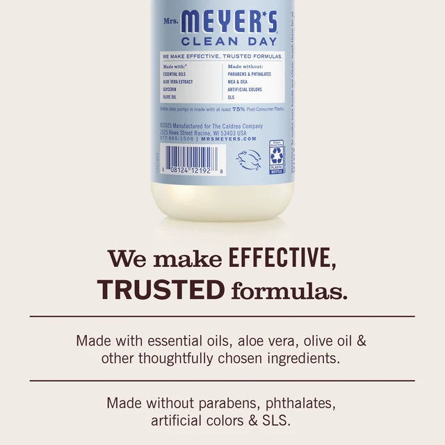 Alt view image 3 of 6 - Mrs. Meyer's Clean Day Hand Soap, Hydrangea Scent, 12.5 Fl Oz