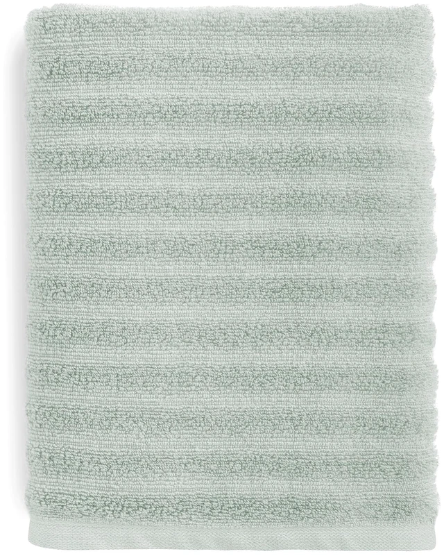 Main image of Mainstays Performance Textured Towel, Soft Sea, 30in x 54in