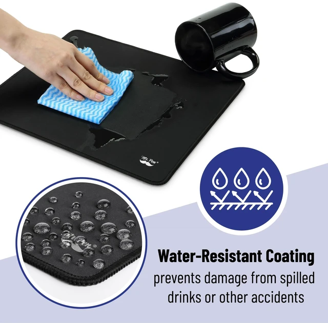 Alt view image 2 of 6 - Mr. Pen Mouse Pad 12.5x10.5 Inch 2 Pack for Wireless Mouse