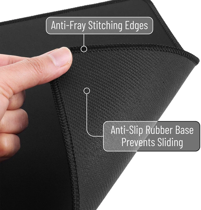 Alt view image 5 of 6 - Mr. Pen Mouse Pad 12.5x10.5 Inch 2 Pack for Wireless Mouse