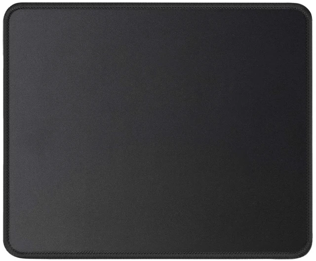 Main image of JIKIOU Mouse Pad with Stitched Edge, 10.2x8.3in, Black