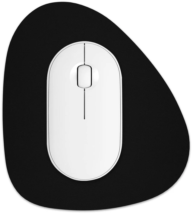 Main image of Rimilak 6x7Inch Irregular Mini Mouse Pad, Black