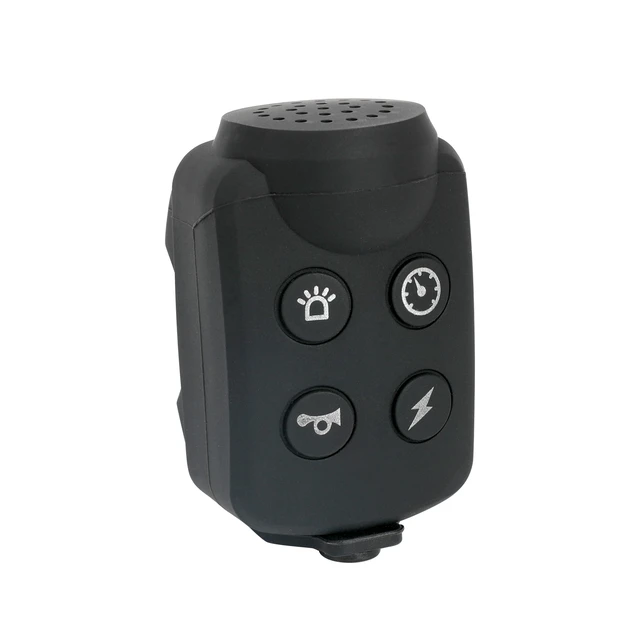 Alt view image 2 of 6 - Concord Bikes Electronic Bicycle Bell, Black