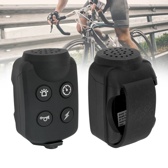 Alt view image 4 of 6 - Concord Bikes Electronic Bicycle Bell, Black