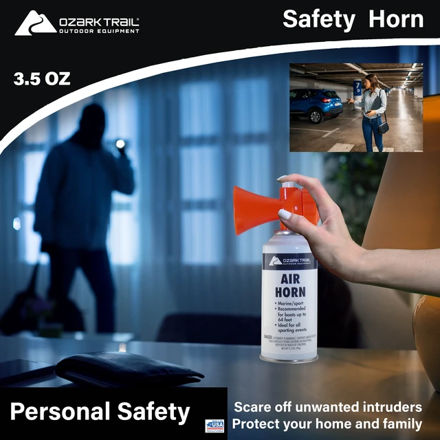 Alt view image 3 of 6 - Ozark Trail Marine Safety Air Horn, 3.5 oz