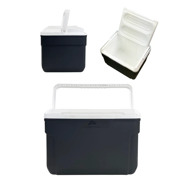 Alt view image 6 of 6 - Ozark Trail 10QT 14-Can Hard-Sided Cooler, Gray