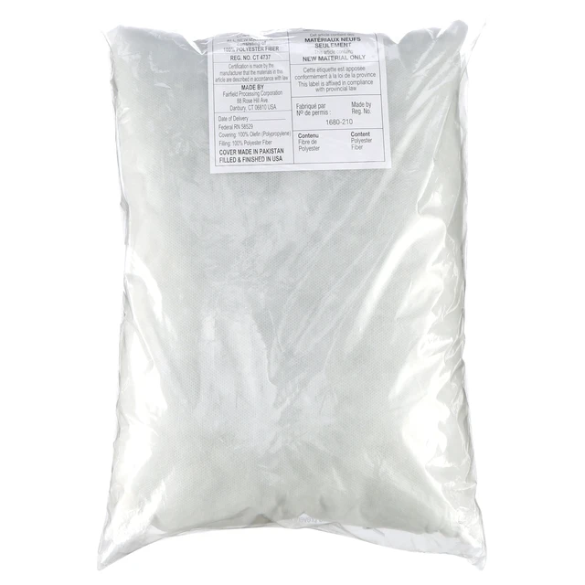 Alt view image 3 of 7 - Poly-Fil Crafter's Choice Rectangular Pillow Insert, 12" x 16"