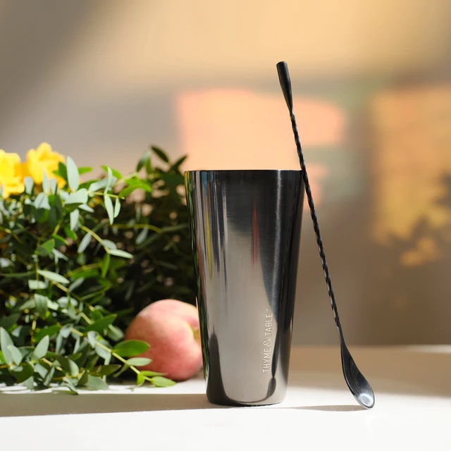 Alt view image 3 of 4 - Thyme & Table Stainless Steel Stir Spoon, Black Satin, 1 Piece
