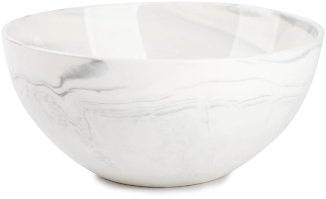 Main image of Thyme & Table Grey Marble Ceramic Bowl