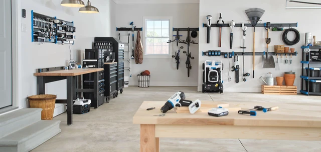 Alt view image 4 of 5 - HART 35" Garage Storage Rail Compatible with All HART Storage Hooks