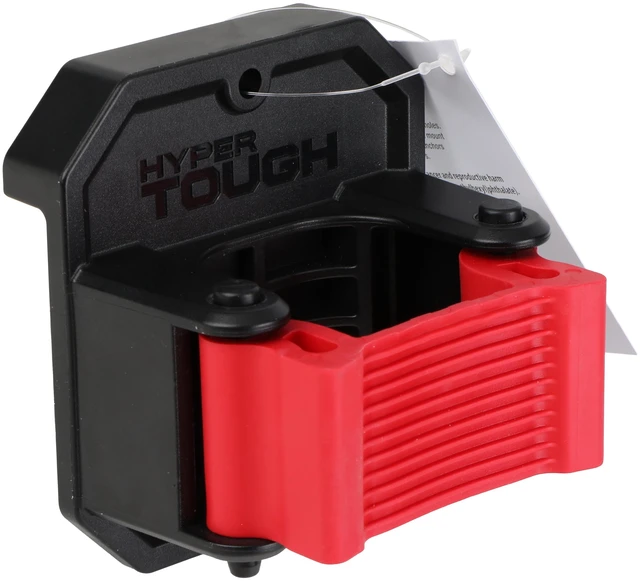 Alt view image 6 of 6 - Hyper Tough Hyper Stack Plastic Clamp Hook, Single Tool Holder for Modular Wall Storage