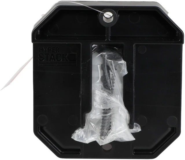 Alt view image 5 of 6 - Hyper Tough Hyper Stack Plastic Clamp Hook, Single Tool Holder for Modular Wall Storage