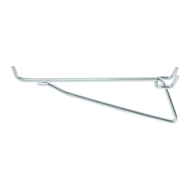 Alt view image 2 of 7 - Hyper Tough Pegboard Hook Kit for 1/8in & 1/4in Pegboard Holes, 50-Piece