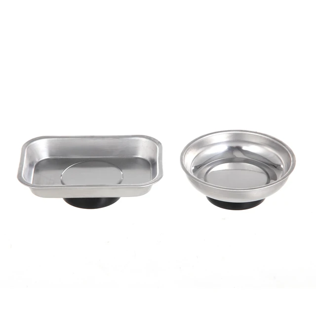 Alt view image 4 of 6 - Hyper Tough Magnetic Tray Set, 2-Piece, 2.55 x 3.66 x 0.54 in, 0.44 lb