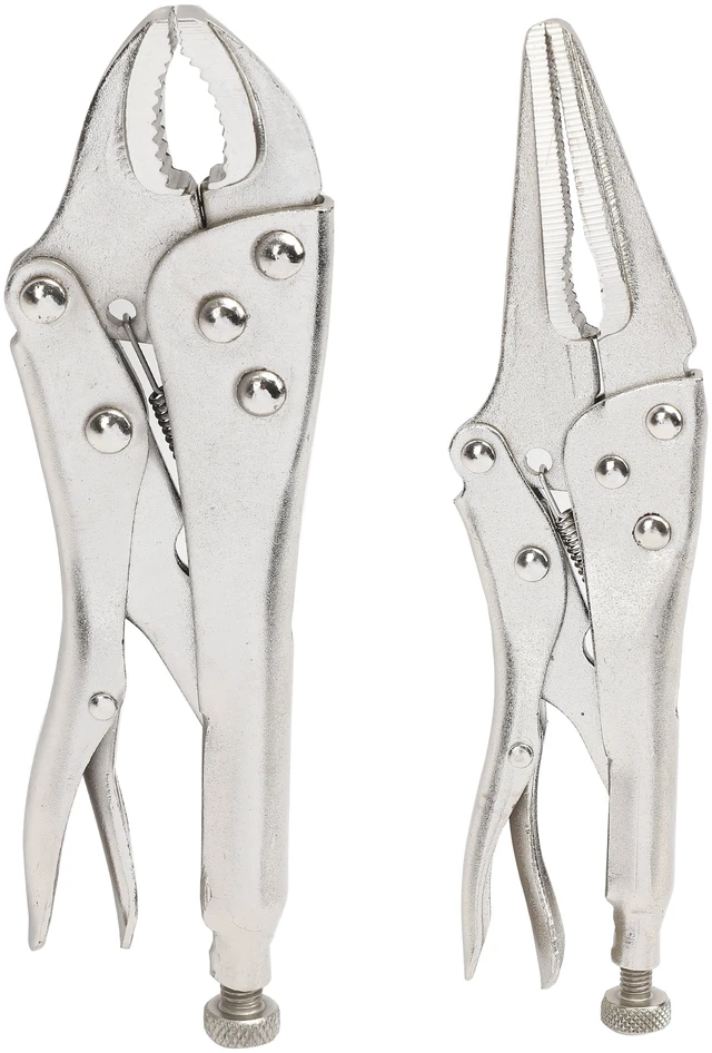 Main image of Hyper Tough 2-Piece Locking Pliers Set