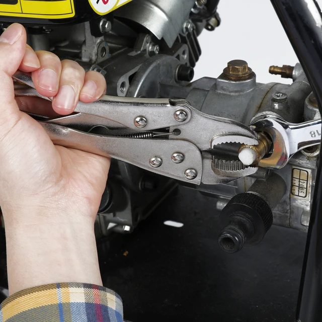 Alt view image 6 of 6 - Hyper Tough 2-Piece Locking Pliers Set