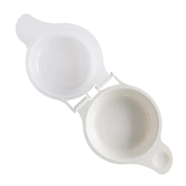 Alt view image 3 of 6 - Nordic Ware Microwave Eggs 'N Muffin Pan, White, 4.1" x 4.1"